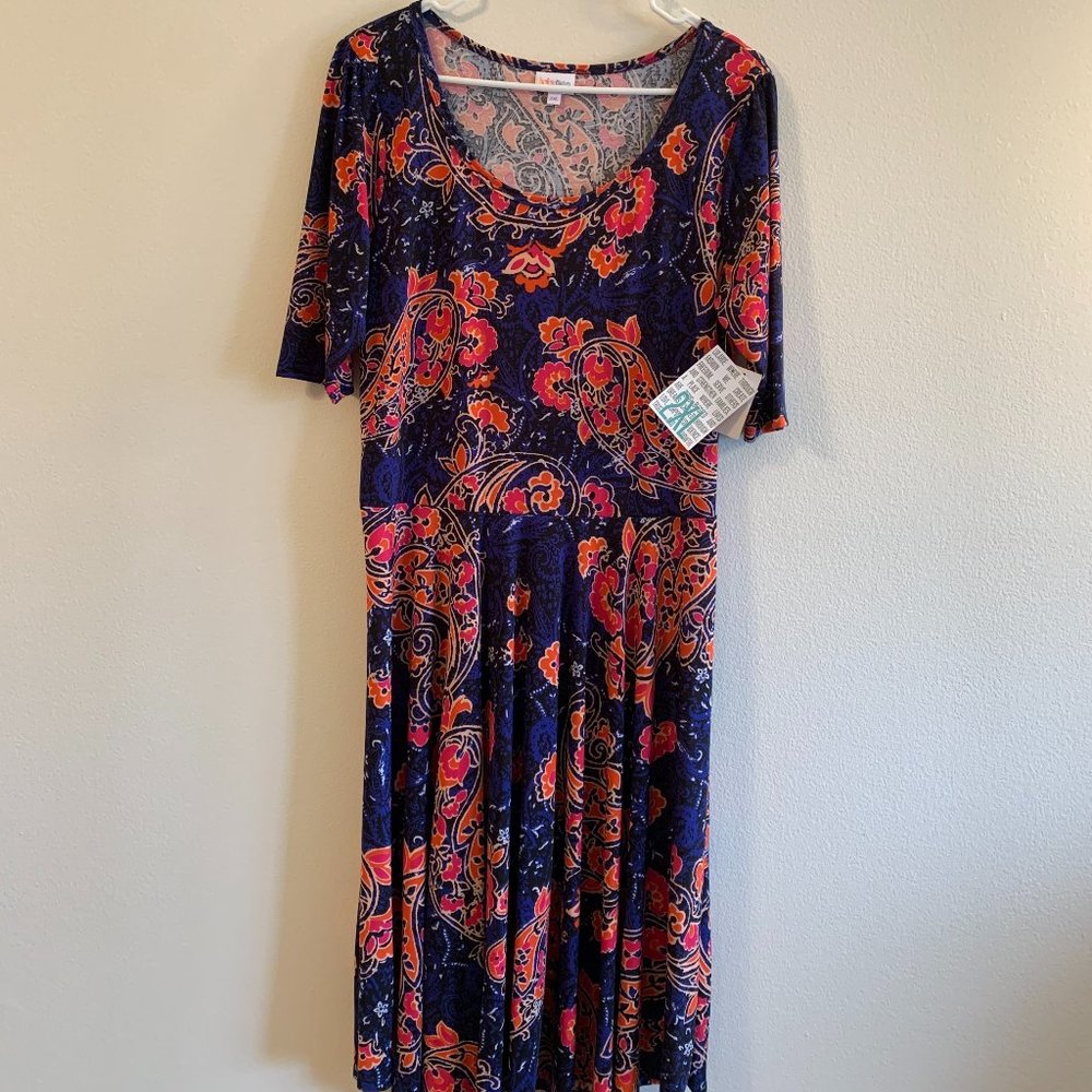 LuLaRoe Nicole 2XL dress